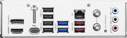 Msı Mb B860 Gaming Plus WiFi Soket 1851 Ddr5 8600Mhz(Oc) 3Xm.2 1X Tb4 Hdmı Dısplay 5G Lan WiFi 7 Atx