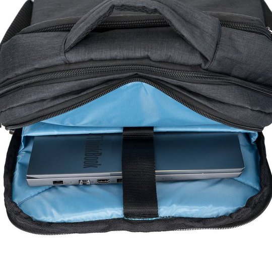 Plm Octagon Notebook Sırt Çantası Siyah 15.6