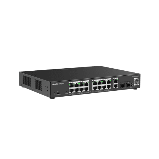 Ruijie-Reyee Rg-Es220Gs-P 16Xge-2Xge/Sfp-2Xge Uplink 250W Poe Switch
