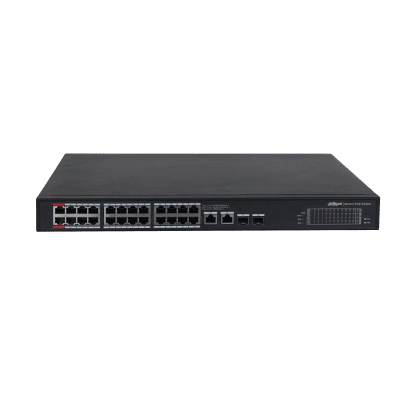 Dahua Pfs3228-24Gt-360 24 Port 24Xge-2Xge-2Xge/Sfp 360W Poe Switch
