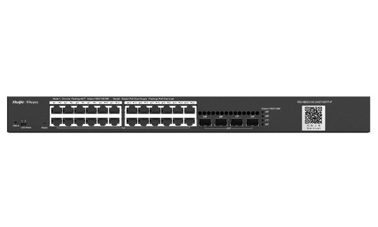 Ruijie-Reyee Rg-Nbs3100-24Gt4Sfp-P 24Xge-4Xge/Sfp Yönetilebilir 370W Poe Switch