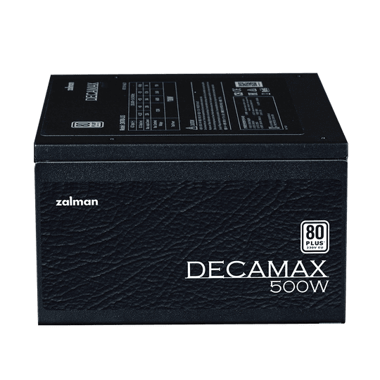 Zalman Decamax 500W Zm500-Lx3 80+ Standard Power Supply