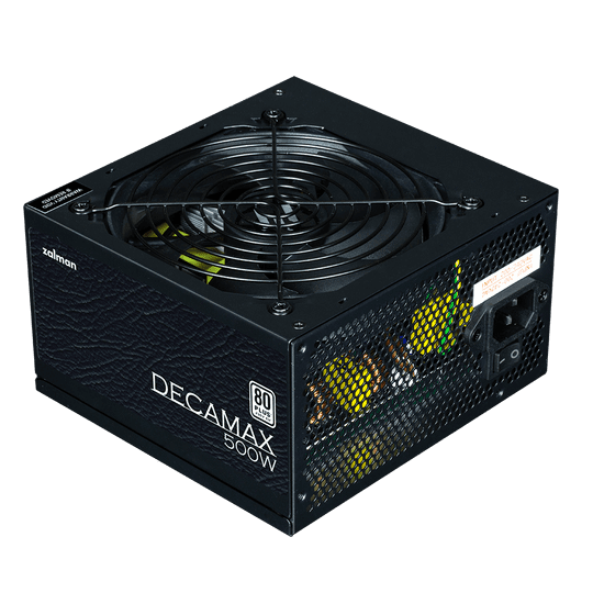 Zalman Decamax 500W Zm500-Lx3 80+ Standard Power Supply