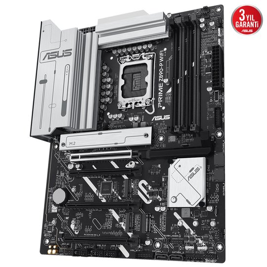 Asus Prıme Z890-P WiFi Ddr5 4Xm2 Usb3.2 Rgb Lan Atx