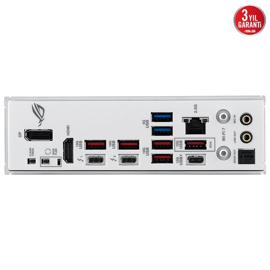 Asus Rog Strıx Z890-A Gaming WiFi Ddr5 5Xm2 Usb3.2 Rgb Lan Atx