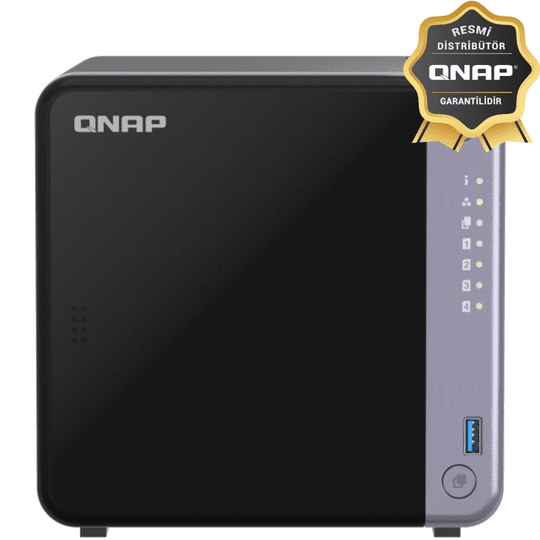 Qnap Ts-432X-4G 4 Yuvalı 4Gb Depolama Ünitesi (Resmi Distribütör Garantili)