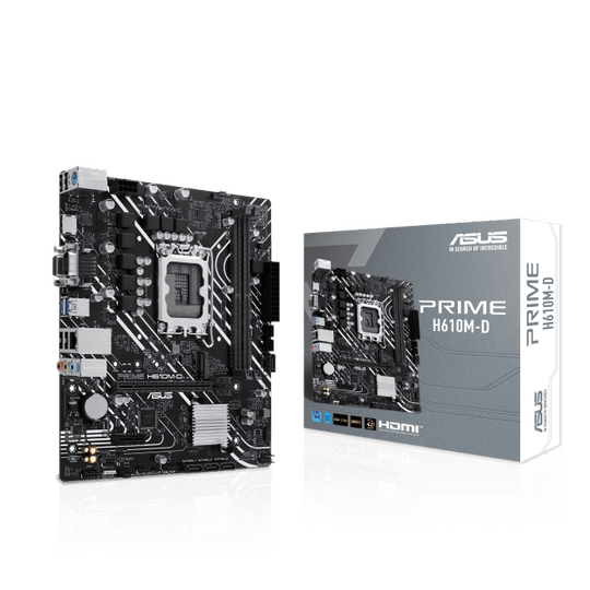 Asus Prıme H610M-D Ddr5 5600Mhz M.2 Hdmı Matx 1700P