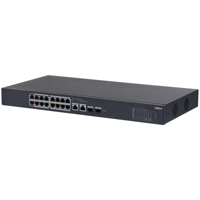 Dahua Cs4218-16Et-135 16 Port16Xfe-2Xge-2Xge/Sfp Yönetilebilir 135W Poe Switch