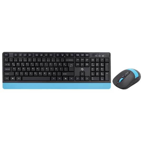 Frısby Fk-4885Qu Kablosuz Klavye Mouse Set Mavi