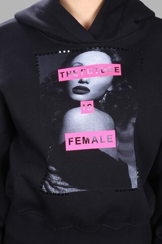 The Future Is Female Yazılı SweatShirt