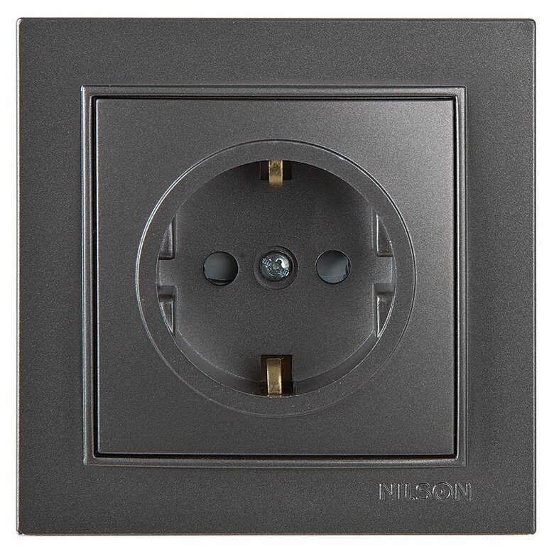 Çocuk Korumalı Topraklı Priz