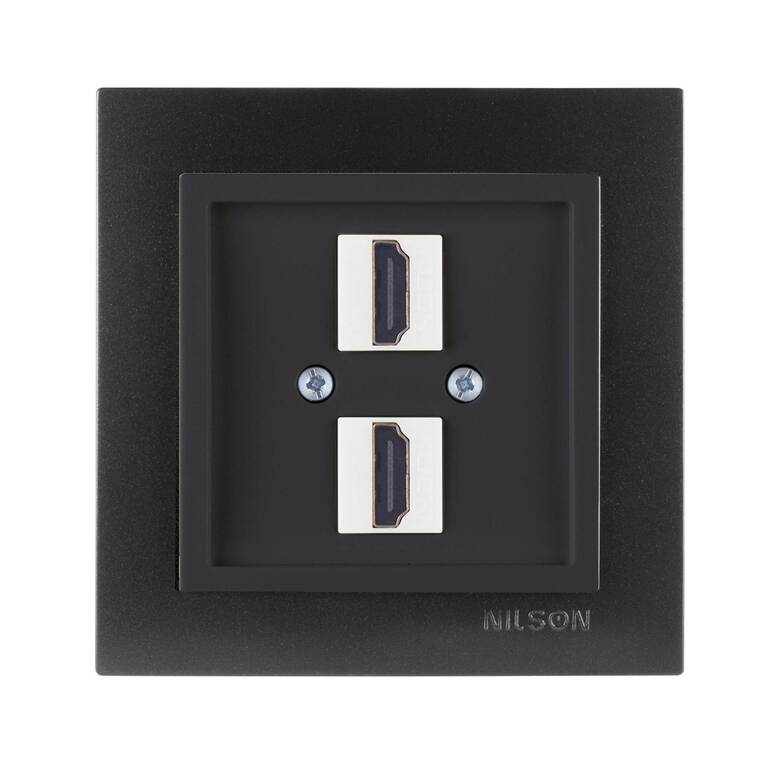 İkil HDMı Priz Jaklı