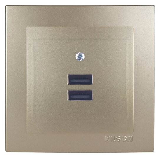 İkil USB Priz (Adaptörlü)