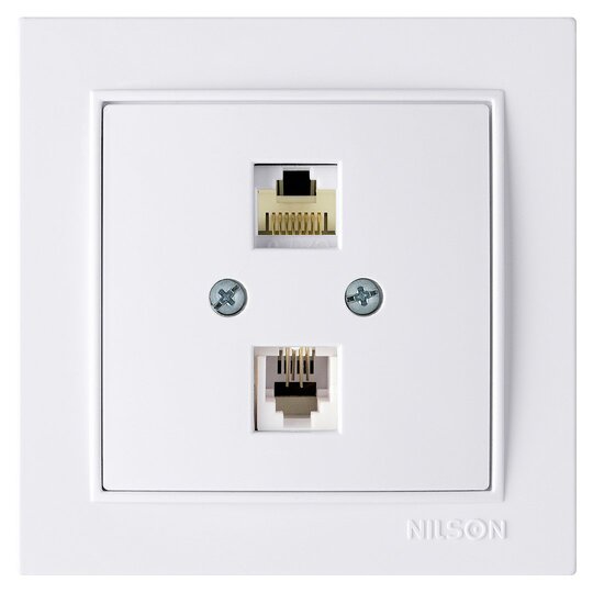 Data CAT6 + Numeris CAT3