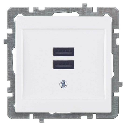 İkil USB Priz (Adaptörlü)