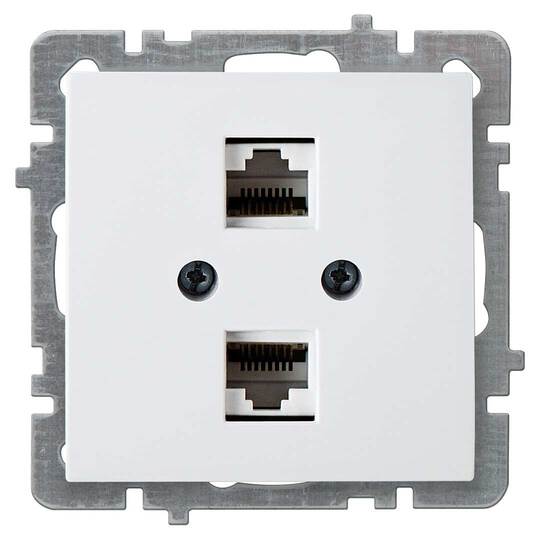 İkil Nümeris Telefon Prizi 2xCAT3 RJ45