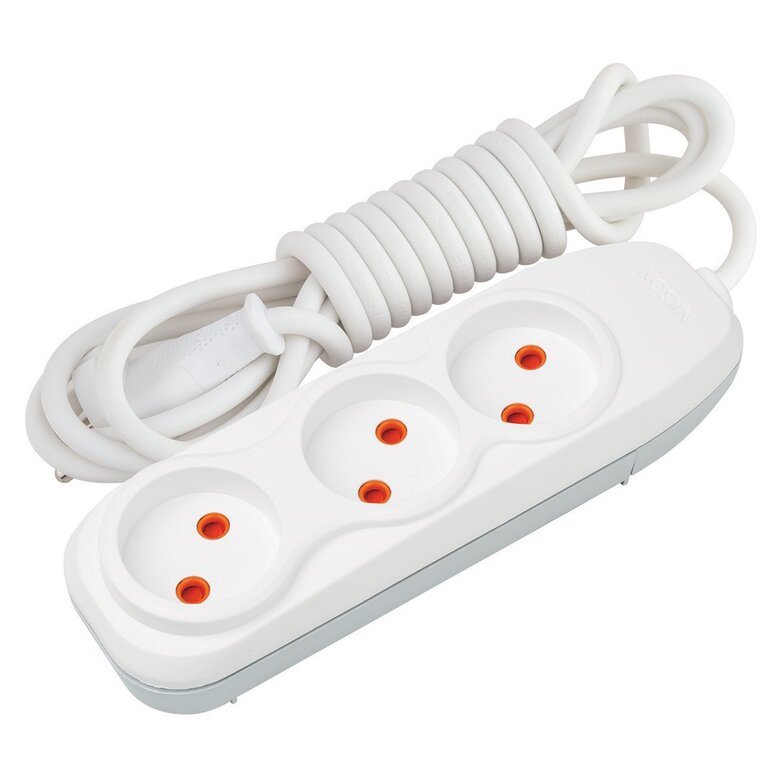3'LÜ Çocuk Korumalı Grup Priz 3 m 3'LÜ Çocuk Korumalı Grup Priz 3 m