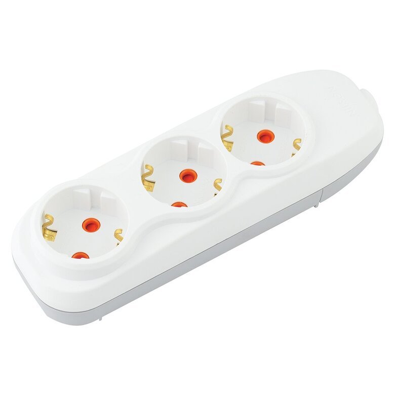 3'LÜ Çocuk Korumalı Topraklı Grup Priz Kordonsuz 3'LÜ Çocuk Korumalı Topraklı Grup Priz Kordonsuz