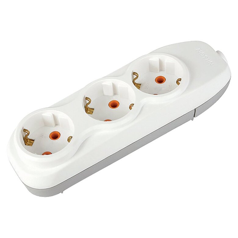 3'LÜ Topraklı Grup Priz Kordonsuz 3'LÜ Topraklı Grup Priz Kordonsuz