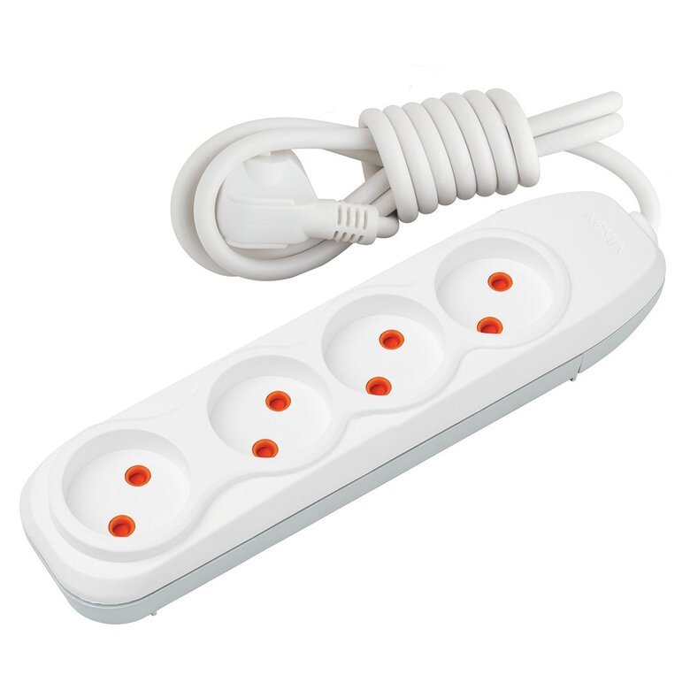 4'LÜ Çocuk Korumalı Grup Priz 2 m 4'LÜ Çocuk Korumalı Grup Priz 2 m