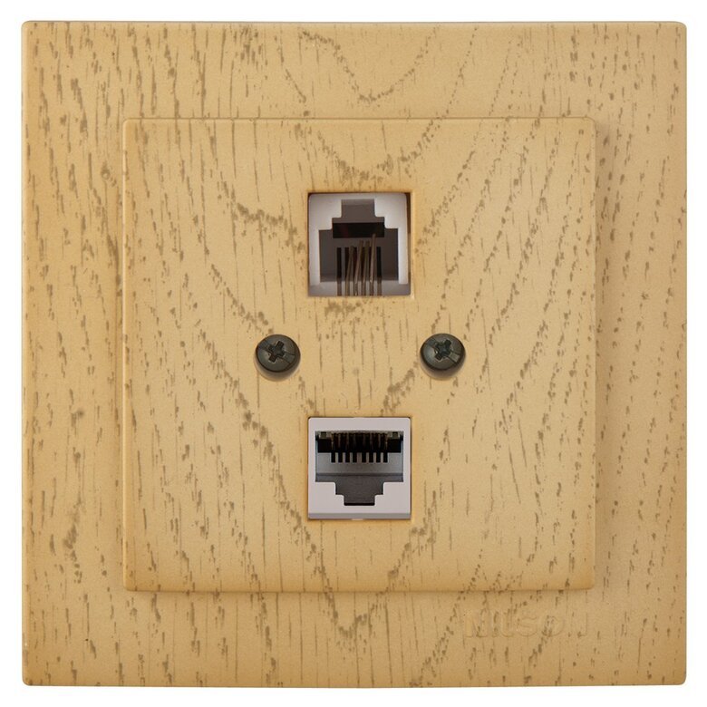 Data CAT6 + Numeris CAT3