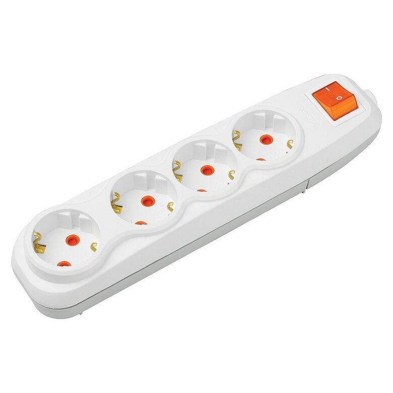 4'LÜ Çocuk Korumalı Topraklı Anahtarlı Grup Priz Kordonsuz 4'LÜ Çocuk Korumalı Topraklı Anahtarlı Grup Priz Kordonsuz