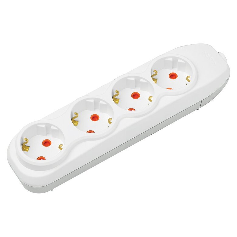 4'LÜ Çocuk Korumalı Topraklı Grup Priz Kordonsuz 4'LÜ Çocuk Korumalı Topraklı Grup Priz Kordonsuz
