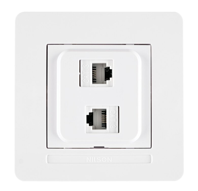 İkil Numeris CAT 3 Telefon Prizi