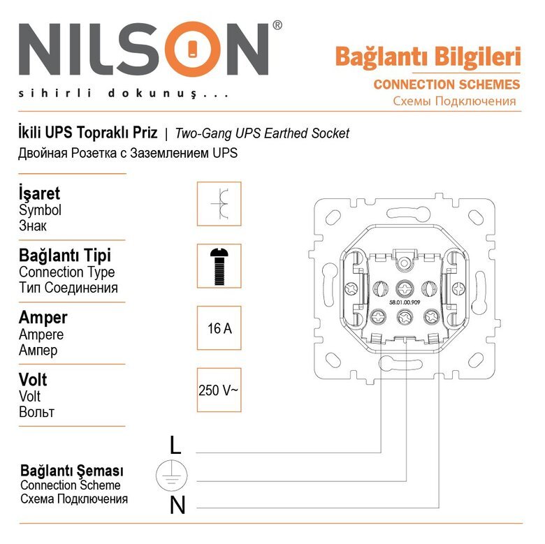 İkil Priz UPS İkil Priz UPS