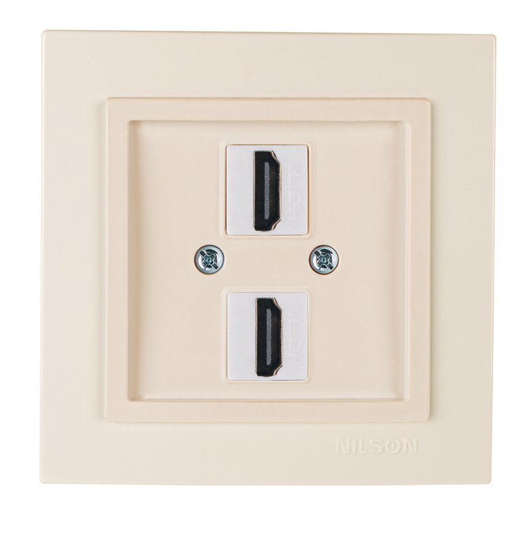 İkil HDMı Priz Jaklı İkil HDMı Priz Jaklı