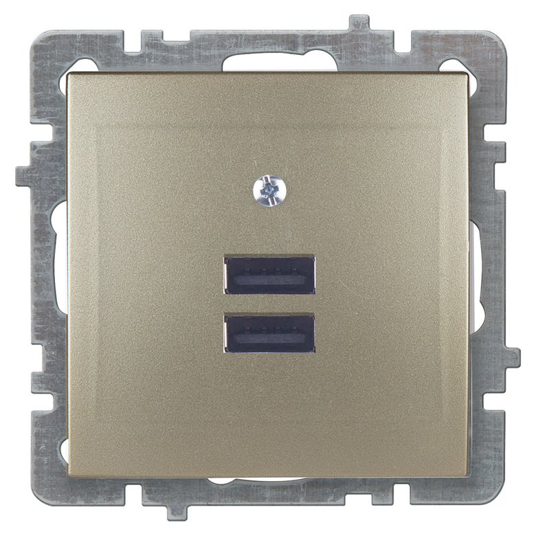 İkil USB Priz (Adaptörlü)