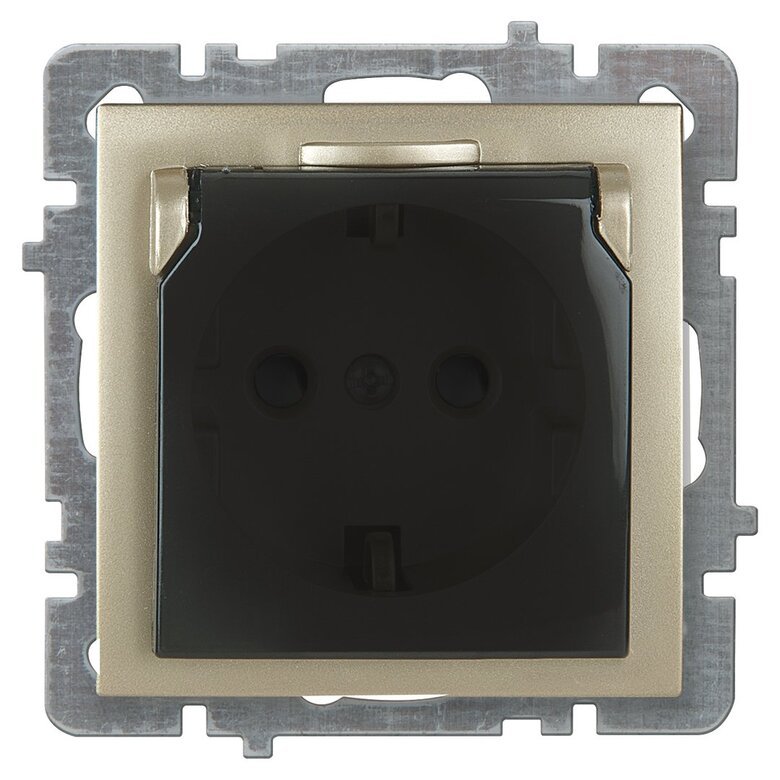 Kapaklı Çocuk Korumalı  Topraklı Priz Kapaklı Çocuk Korumalı  Topraklı Priz