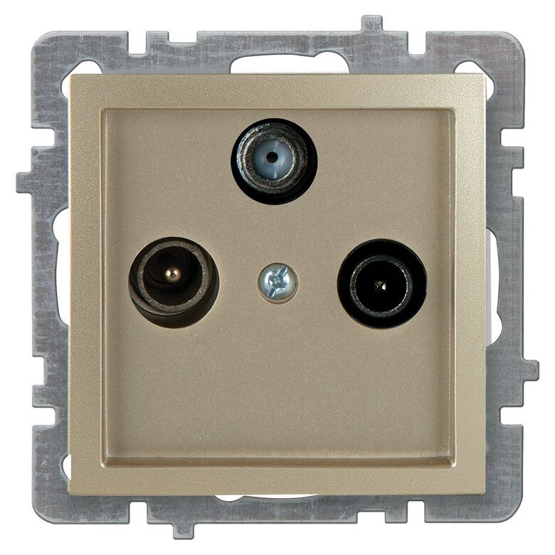 TV-R-SAT Prizİ Geçişli TV-R-SAT Prizİ Geçişli