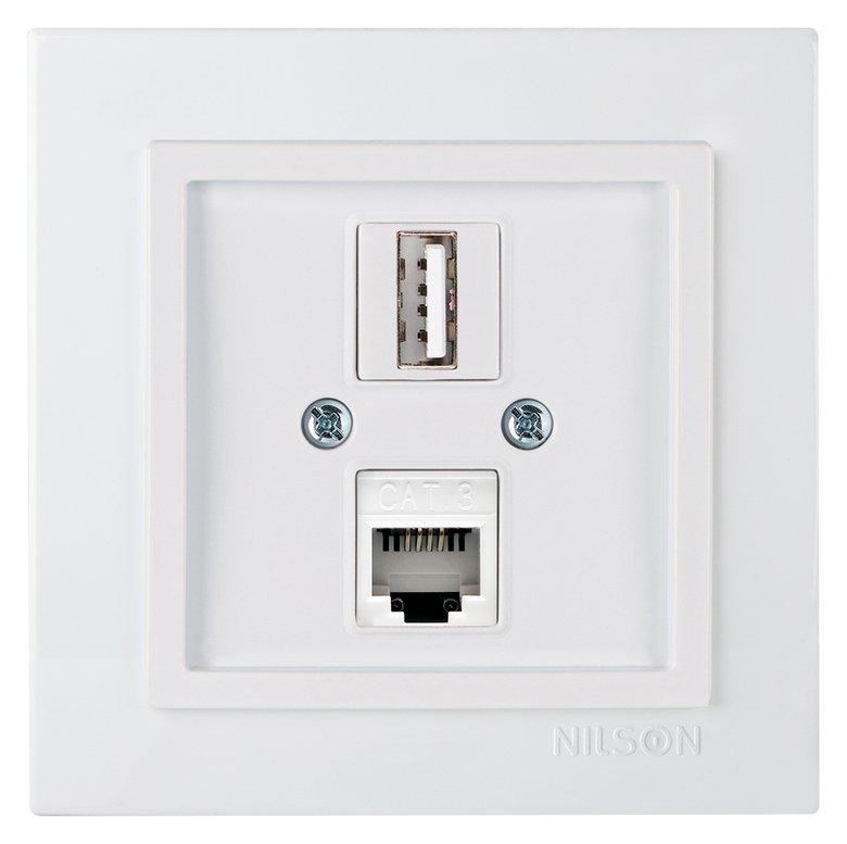 USB + Data CAT5 (Şarj Etme Özelliği Yoktur) Jaklı USB + Data CAT5 (Şarj Etme Özelliği Yoktur) Jaklı