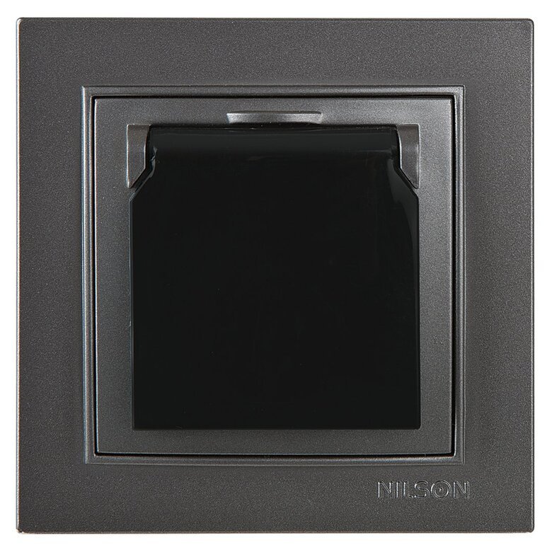 Kapaklı Çocuk Korumalı Topraklı Priz Kapaklı Çocuk Korumalı Topraklı Priz