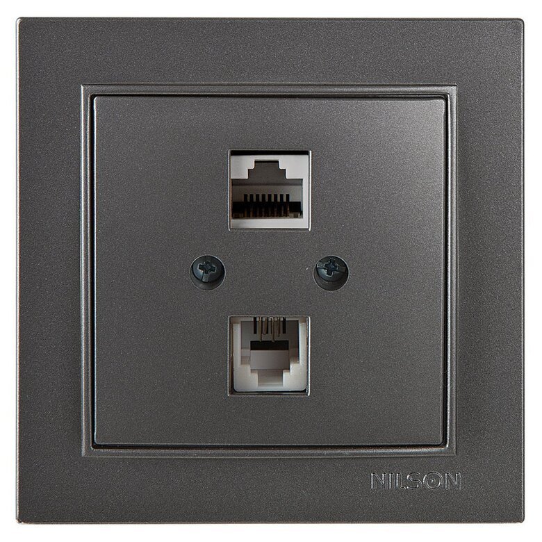 Data CAT6 + Numeris CAT3 Data CAT6 + Numeris CAT3