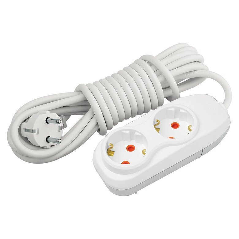 2'Lİ Çocuk Korumalı Topraklı Grup Priz 5 m 2'Lİ Çocuk Korumalı Topraklı Grup Priz 5 m