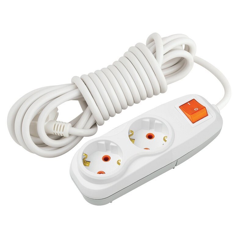 2'Lİ Topraklı Anahtarlı Grup Priz 5 m 2'Lİ Topraklı Anahtarlı Grup Priz 5 m