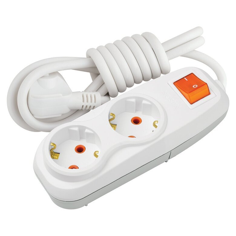 2'Lİ Topraklı Anahtarlı Grup Priz 2 m 2'Lİ Topraklı Anahtarlı Grup Priz 2 m