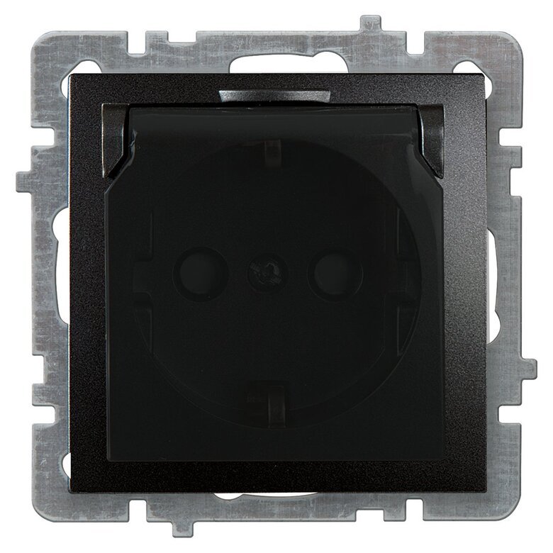 Kapaklı Çocuk Korumalı  Topraklı Priz Kapaklı Çocuk Korumalı  Topraklı Priz