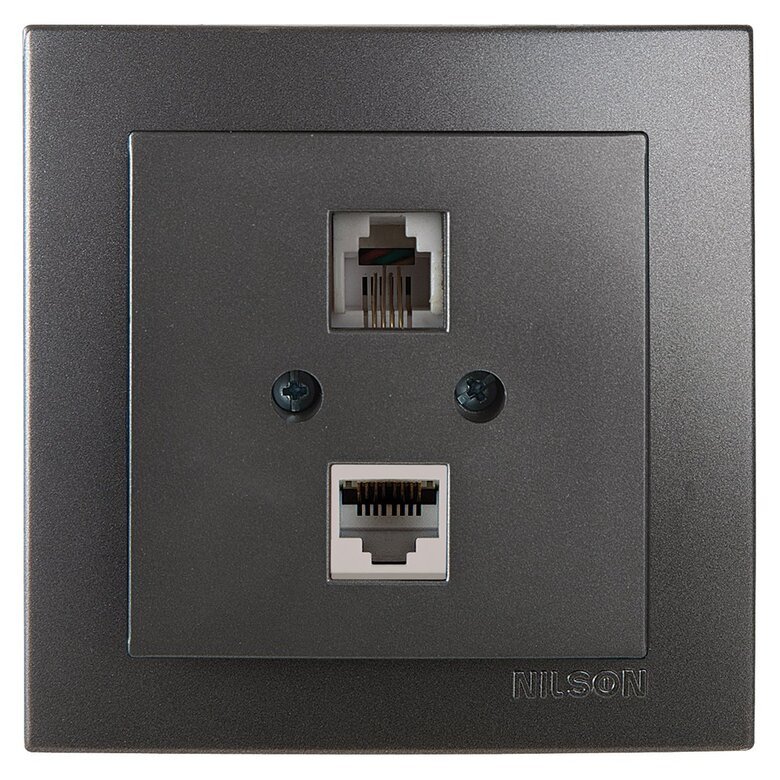 Data CAT6 + Numeris CAT3