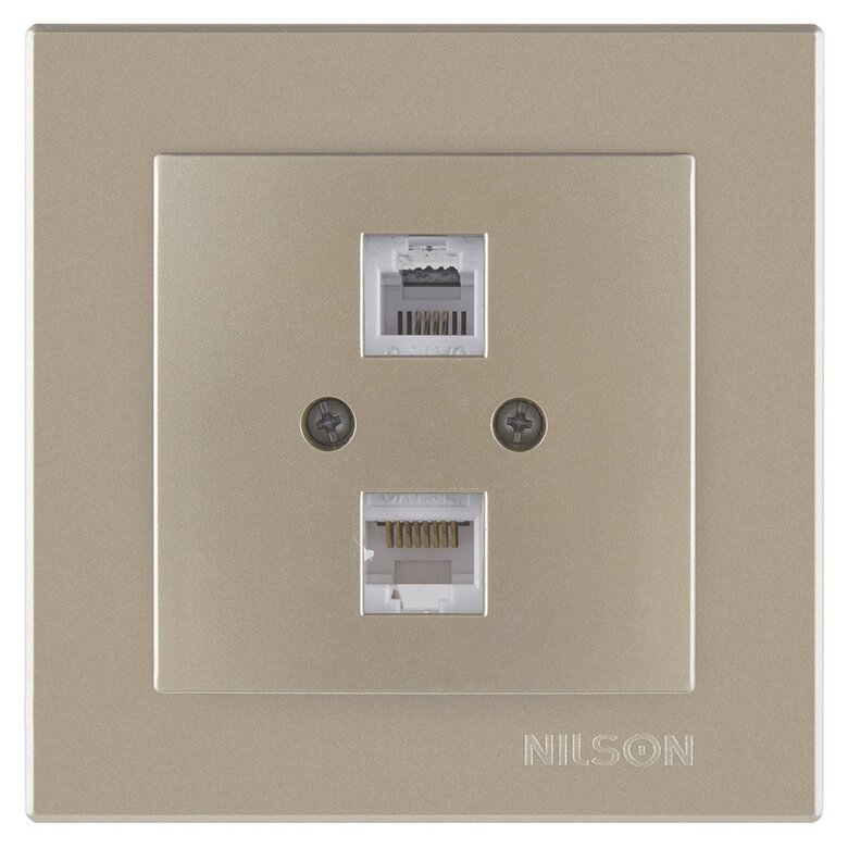 Data CAT5 + Numeris CAT3