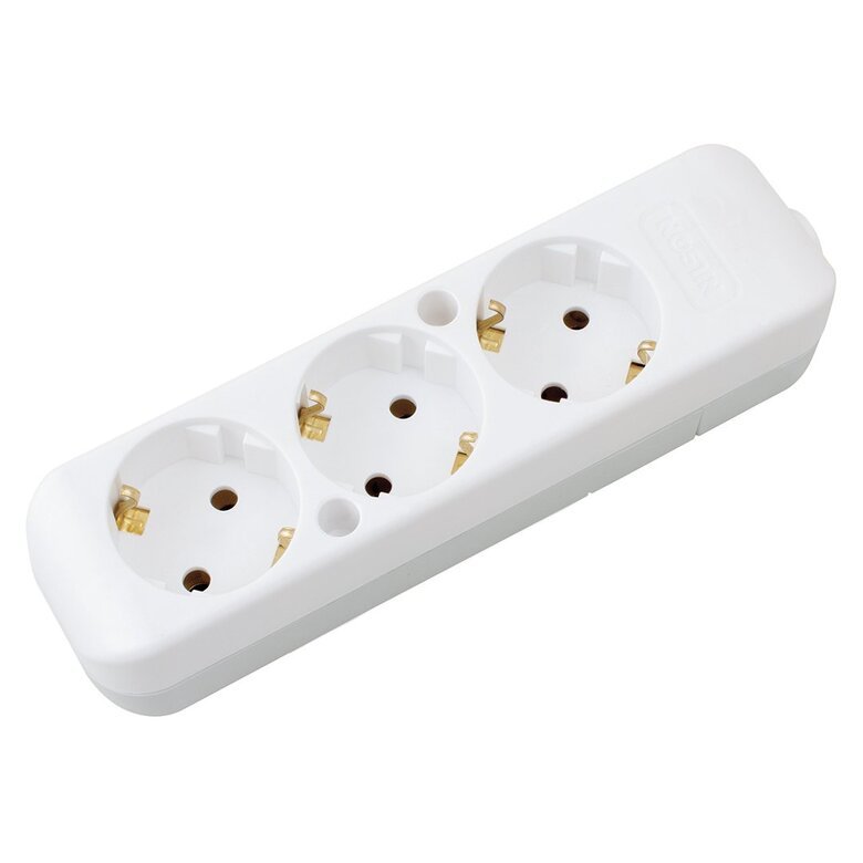 3'LÜ Topraklı Grup Priz Kordonsuz 3'LÜ Topraklı Grup Priz Kordonsuz