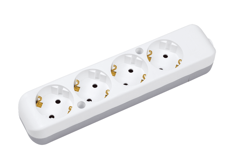 4'LÜ Topraklı Grup Priz Kordonsuz 4'LÜ Topraklı Grup Priz Kordonsuz