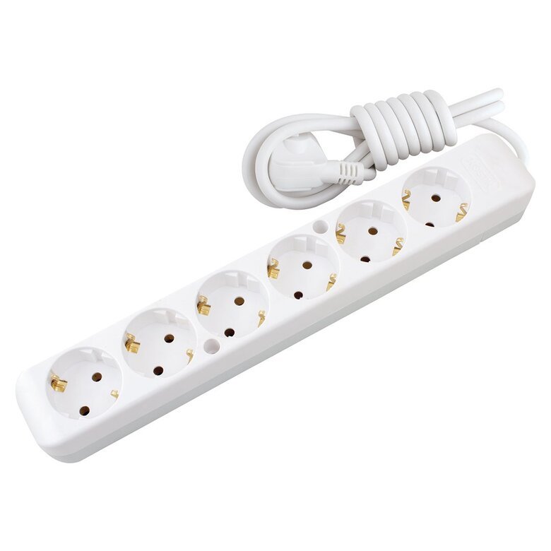 6'Lı Topraklı Grup Priz 2 m 6'Lı Topraklı Grup Priz 2 m