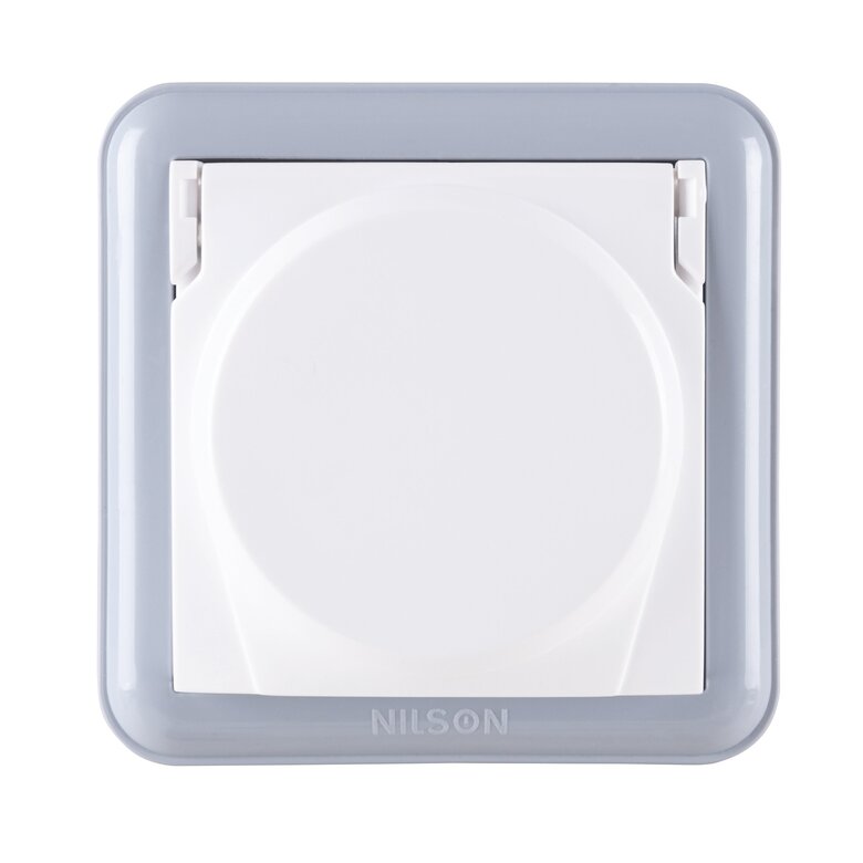 Kapaklı Çocuk Korumalı  Topraklı Priz Kapaklı Çocuk Korumalı  Topraklı Priz