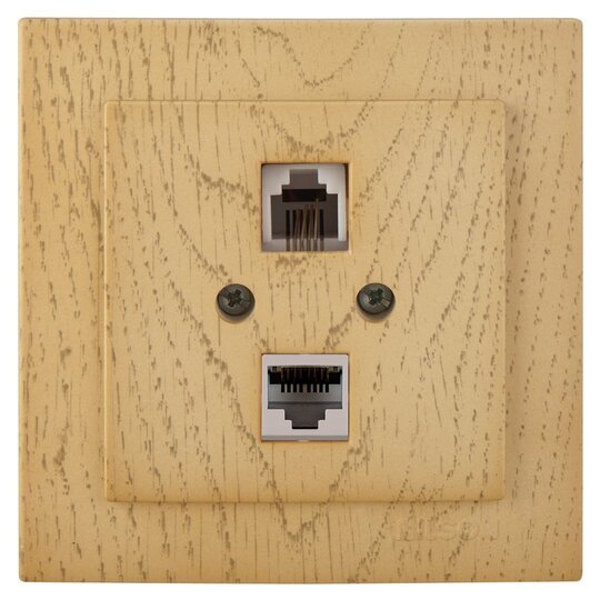 Data CAT6 + Numeris CAT3