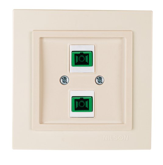 İkil Fiber Optik Priz