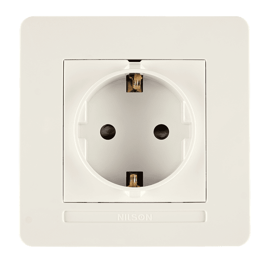 Selene Krem Usb+(Cat5) Data Priz
