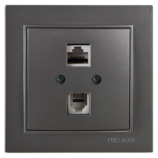 Data CAT5 + Numeris CAT3